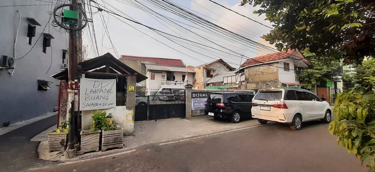 Dijual BU tanah hunian Shm siap bangun di Johar Baru, Jakarta