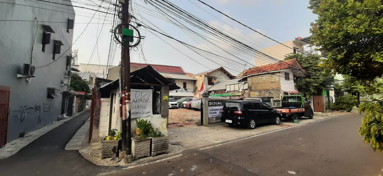 Dijual BU tanah hunian Shm siap bangun di Johar Baru, Jakarta