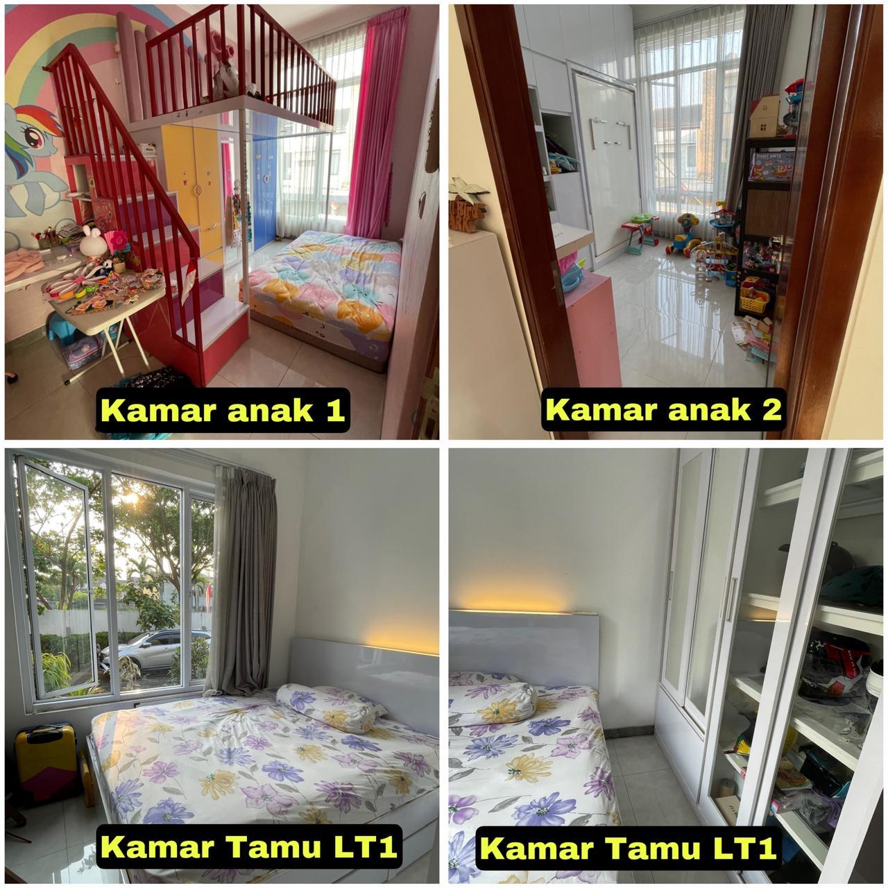 Dijual Rumah Mewah Hook Cluster Madrid di Palem Semi, Tangerang