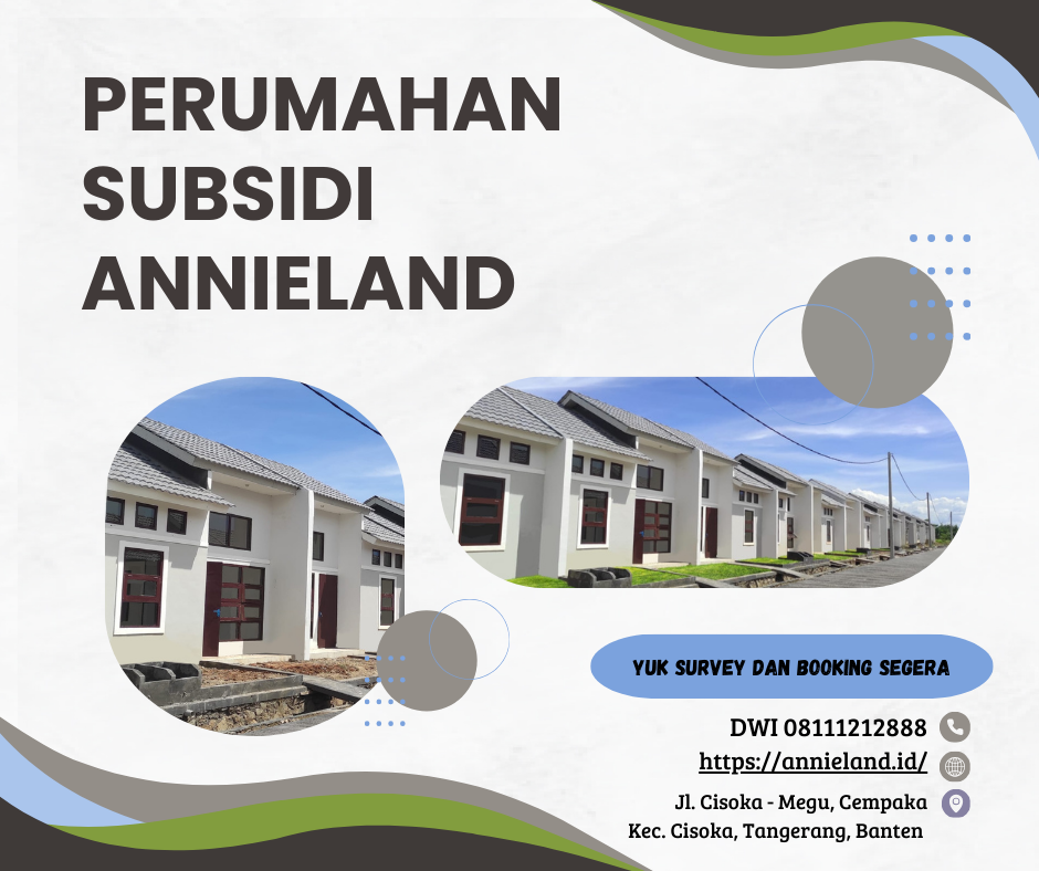 Perumahan Minimalis Subsidi Annieland