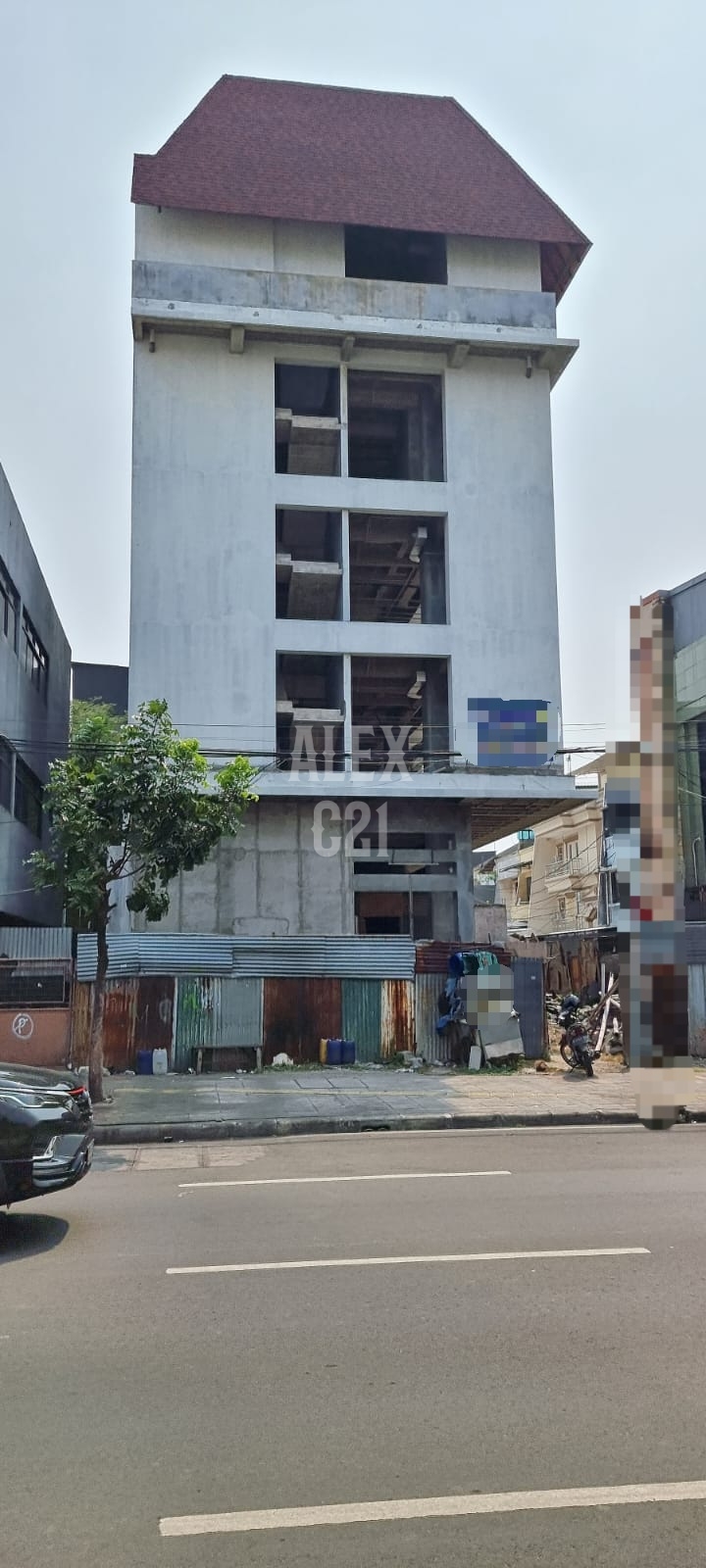 dijual BU mini building, Jakarta Pusat strategis di pinggir jln