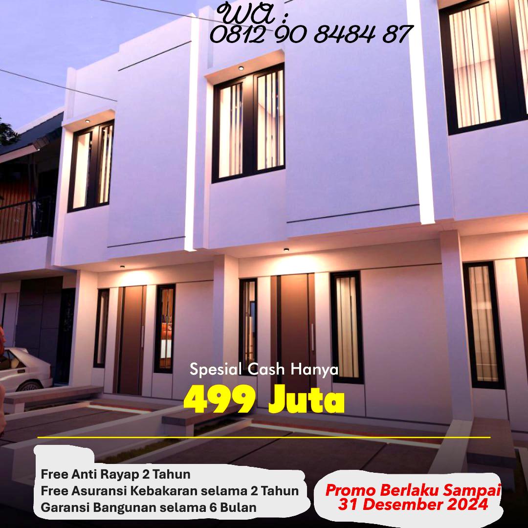 Rumah Minimalis 2 Lantai di Kota Depok