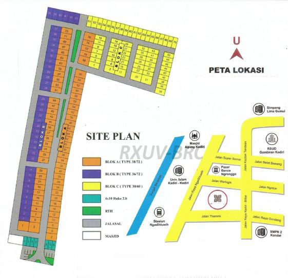 INVESTOR - Dijual Lahan 20.060 m2 siap bangun di Kediri!