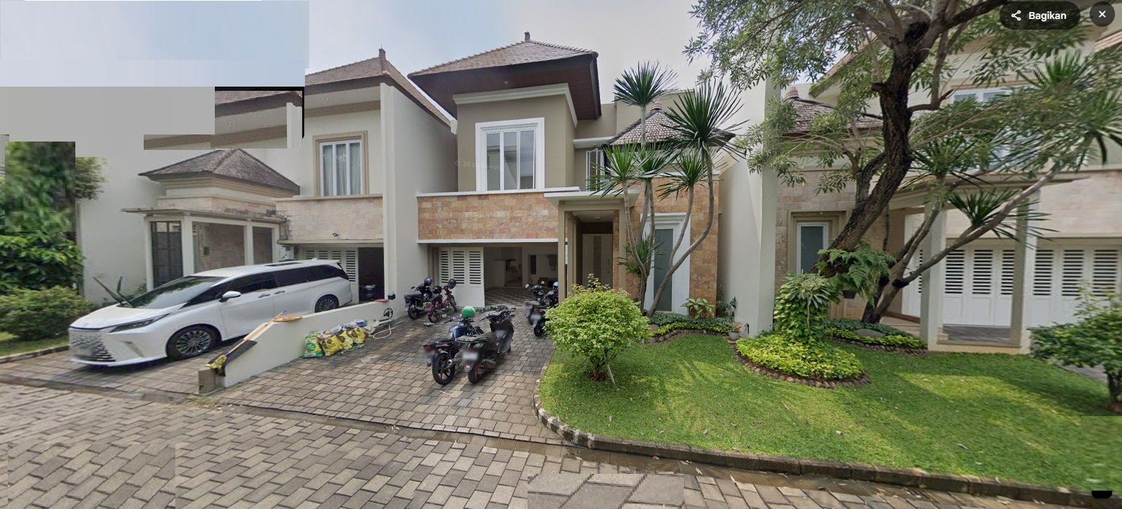 Dijual rumah cluster dengan kolam renang di Pejaten Barat