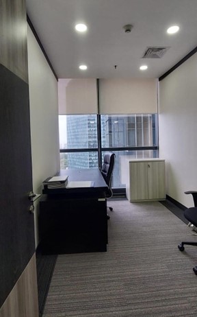 DISEWAKAN ruang kantor Fully Furnished diDistrict 8 LOT 28