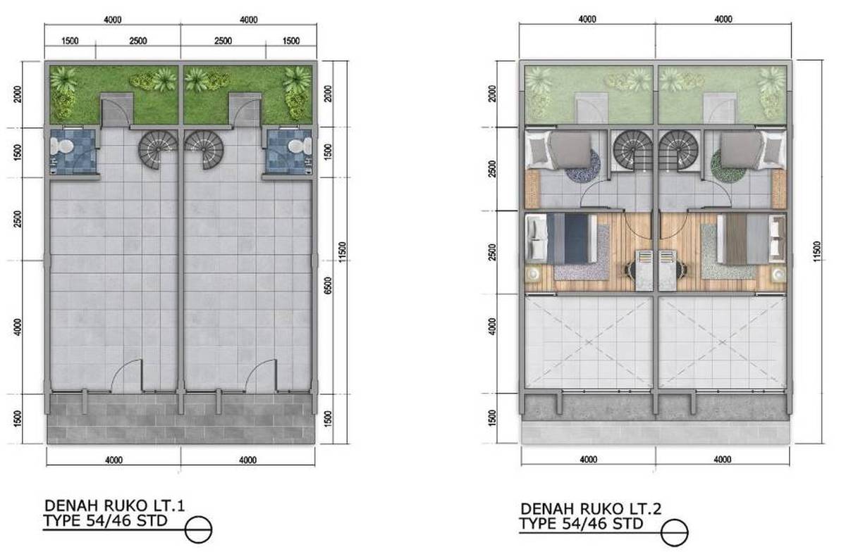 Ruko 2 Lantai 700 Jutaan Harvest City Cibubur Cileungsi MD956