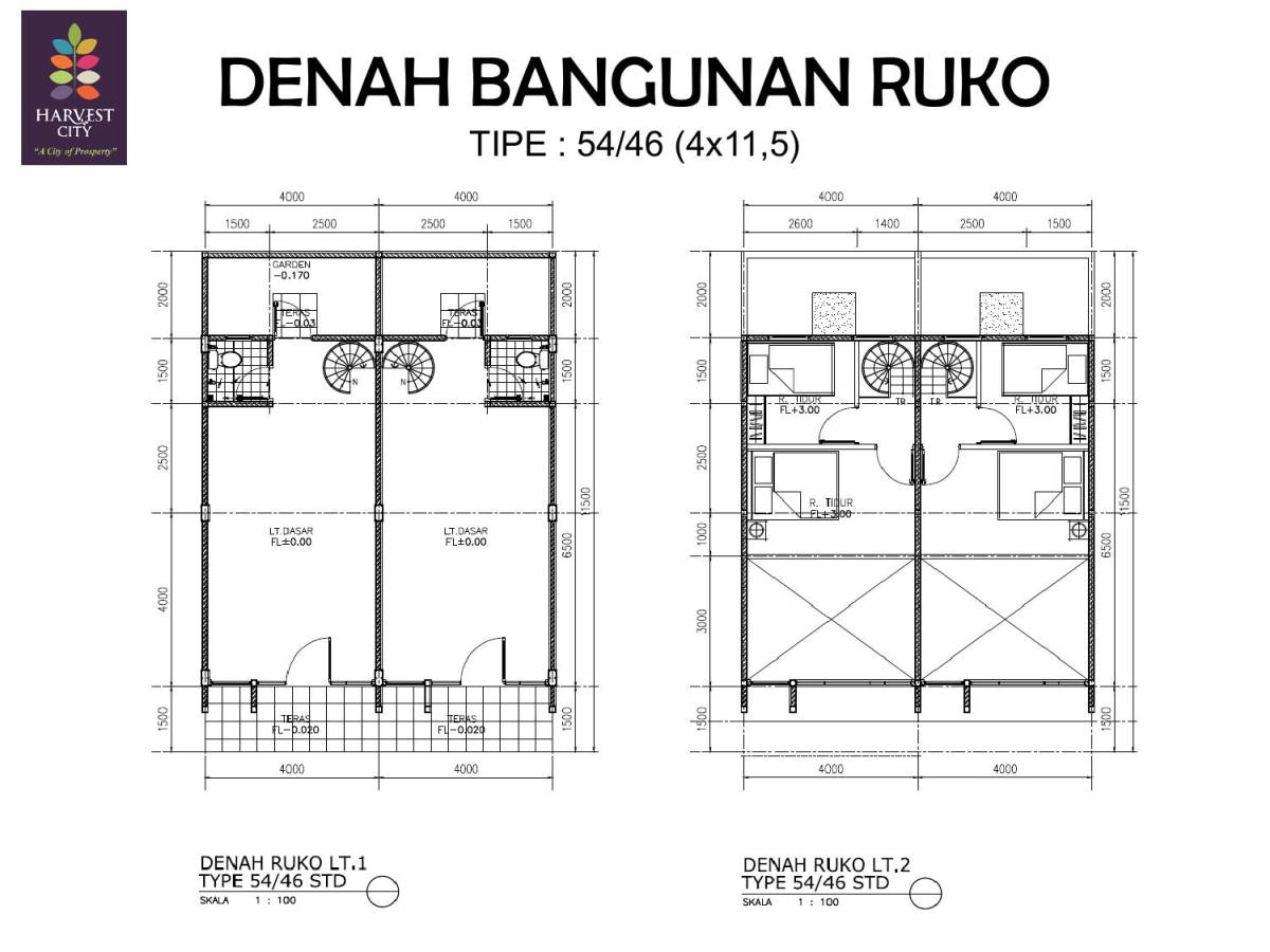 Ruko 2 Lantai 700 Jutaan Harvest City Cibubur Cileungsi MD956