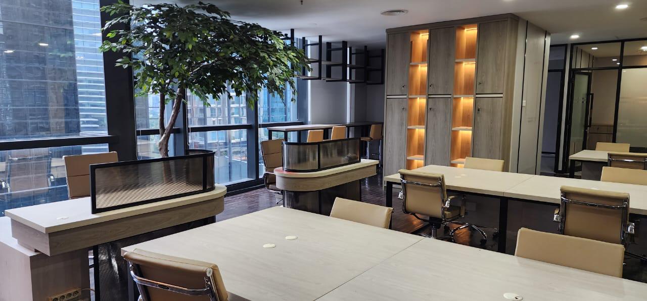 Disewakan ruang kantor Semi Furnished di Treasury Tower SCBD