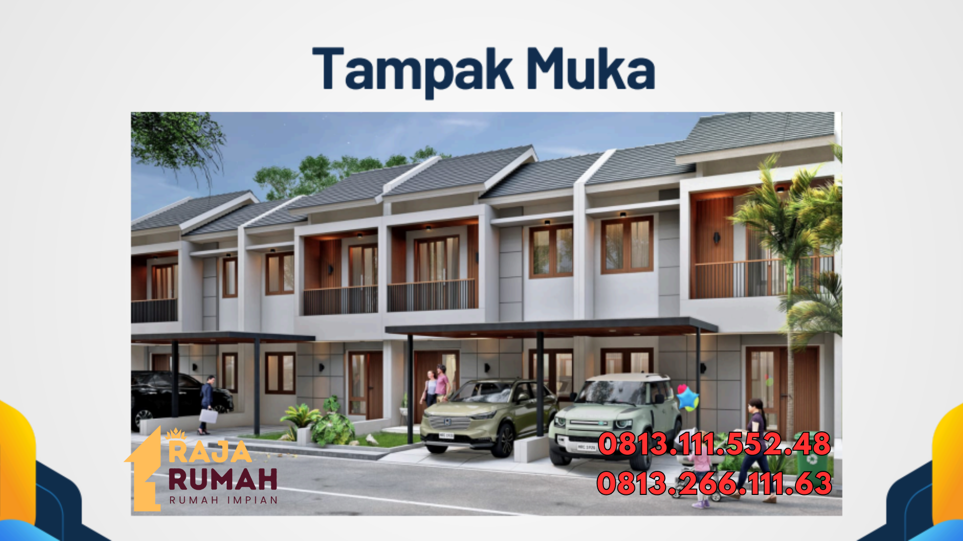 Rumah Cluster Serpong Village One Tangerang Selatan, Type 55/66