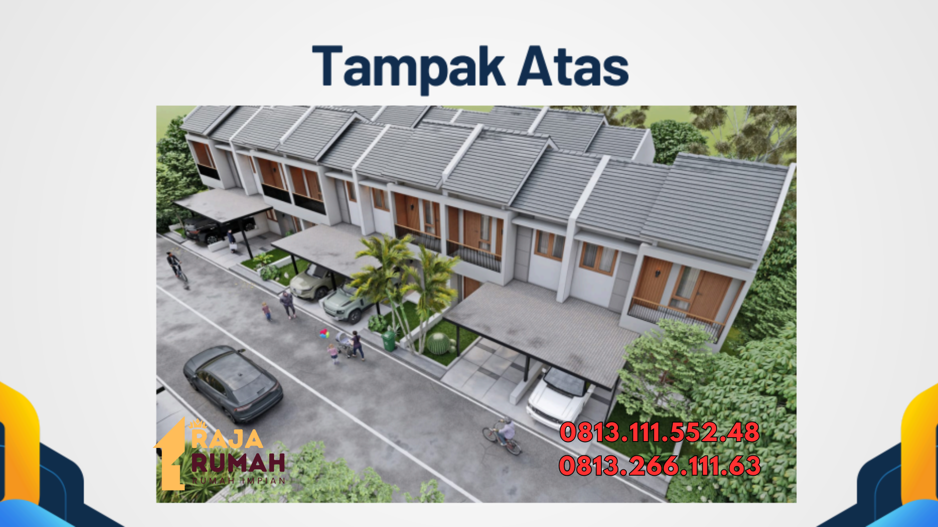 Rumah Cluster Serpong Village One Tangerang Selatan, Type 55/72