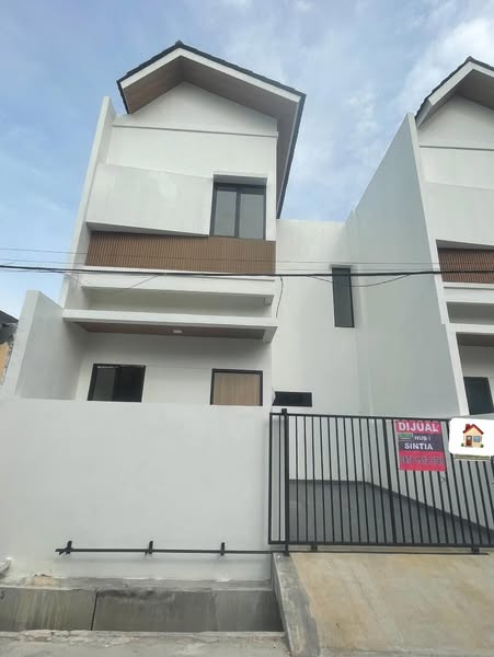 Available 2 Rumah Minimalist Modern 2 lantai Di Harapan Indah, H