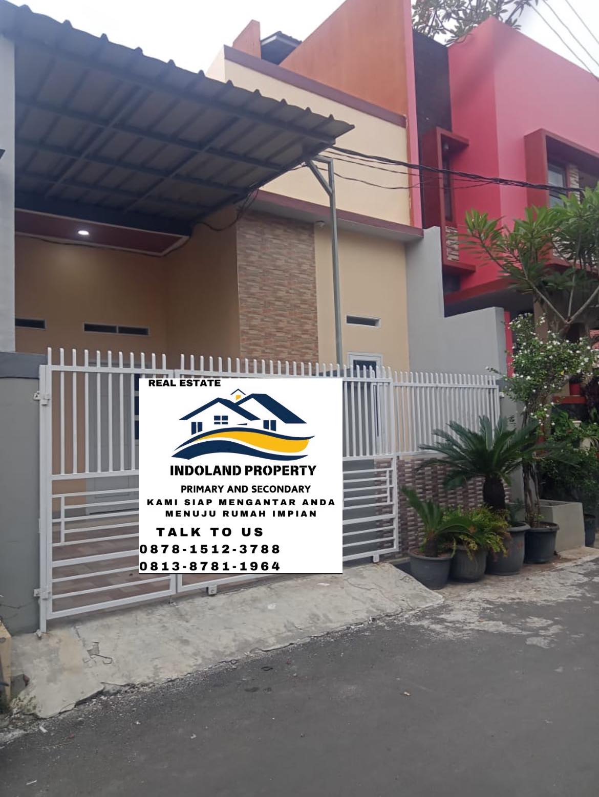 Rumah Modern di Cluster taman duta