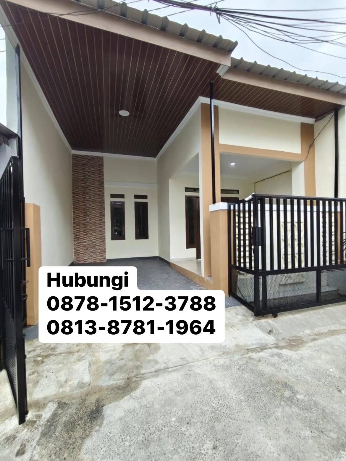 Rumah Modern Di Cluster Taman Harapan Baru