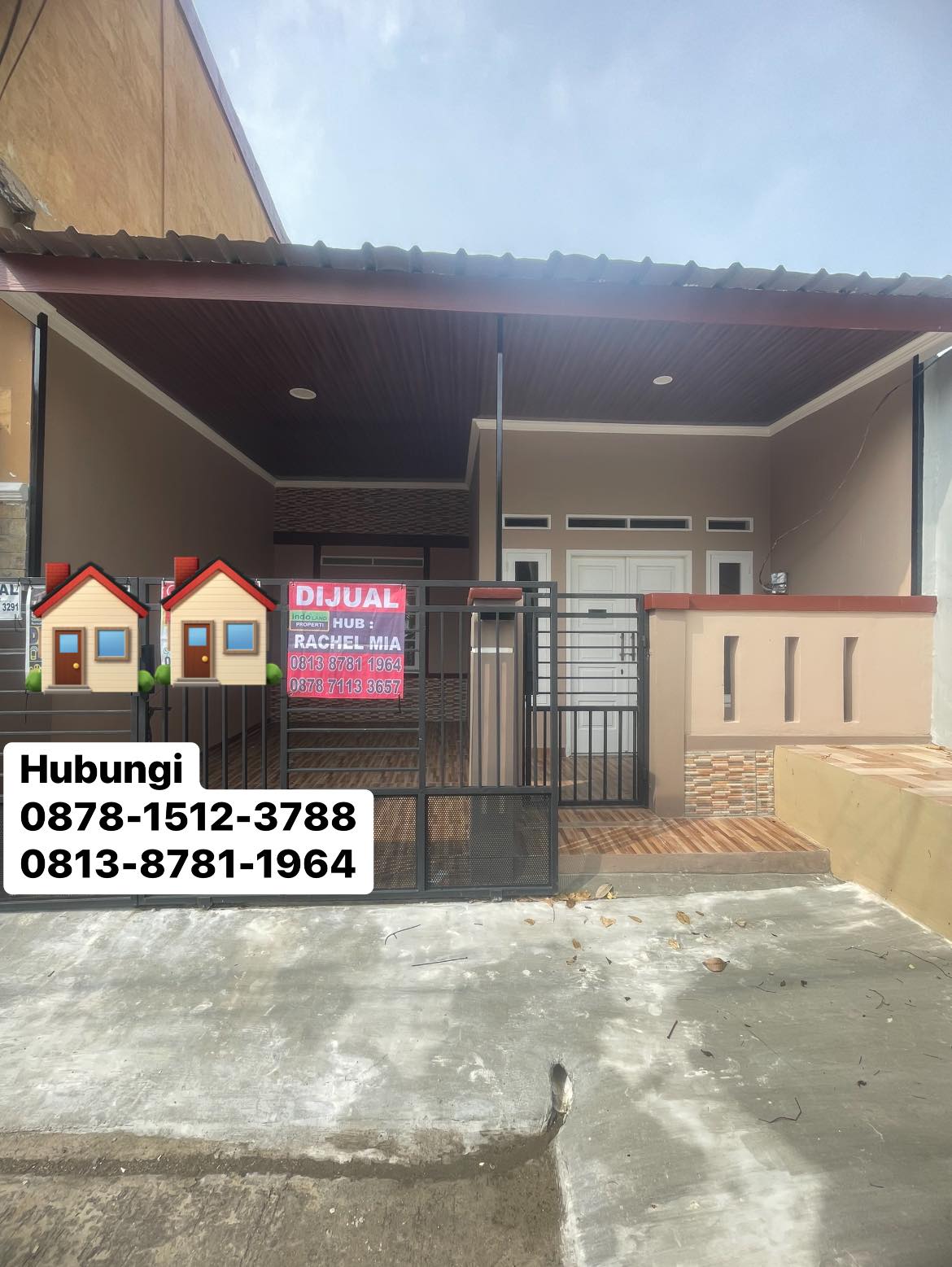 Rumah Modern di Cluster Taman Harapan Baru