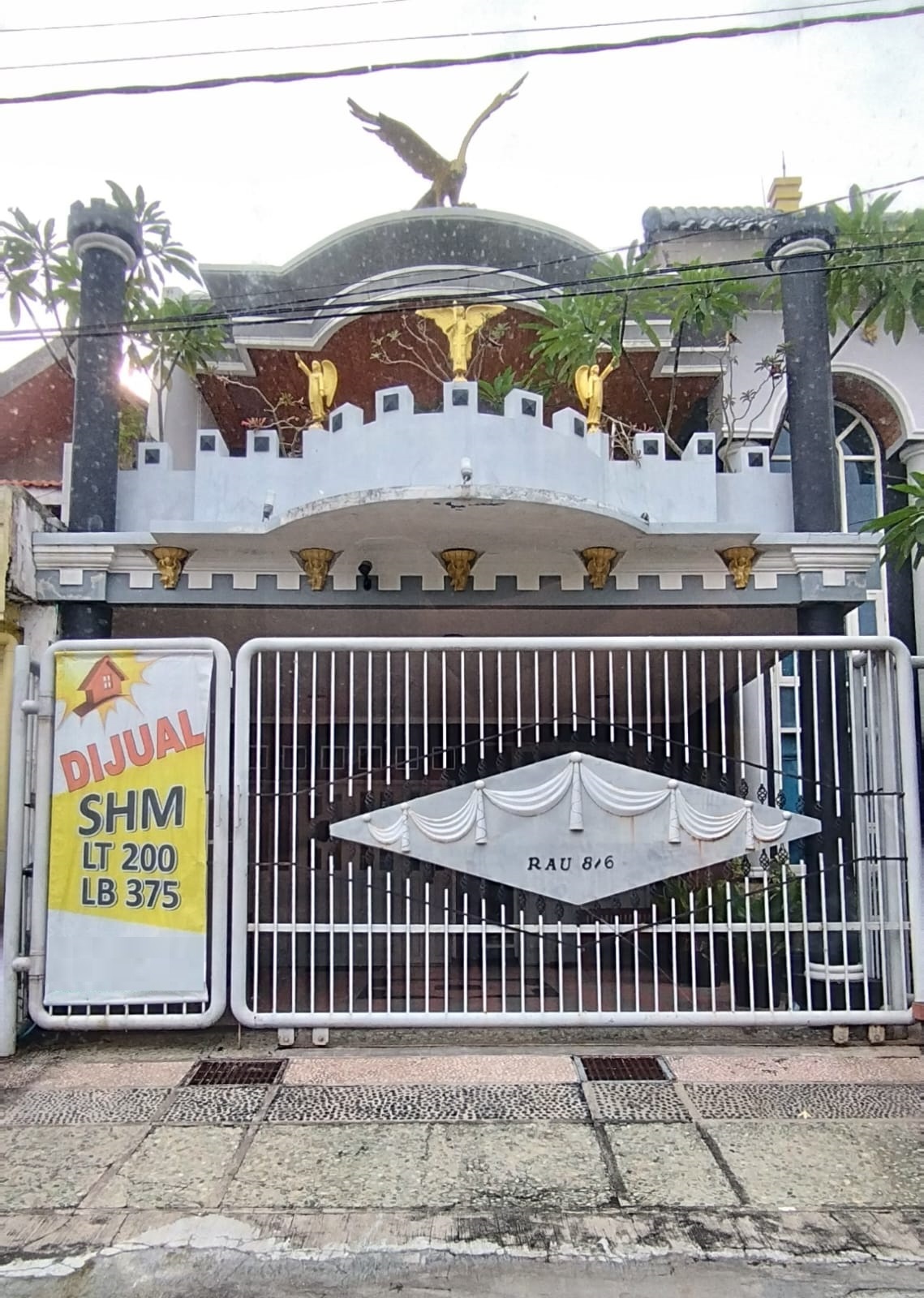 rumah dijual rungkut asri utara surabaya