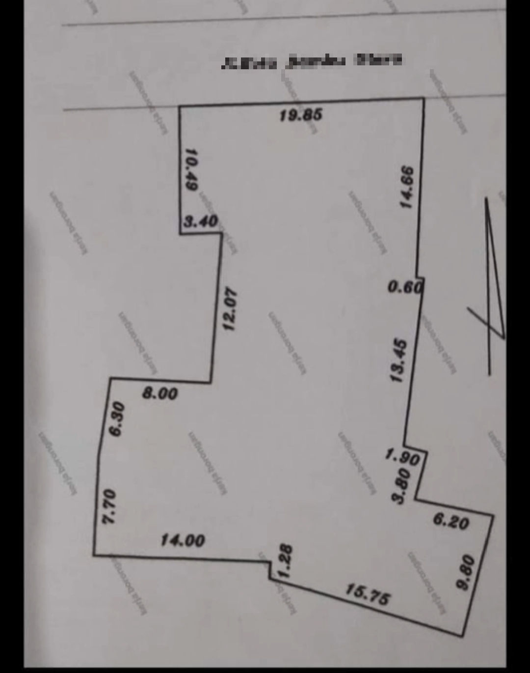 Dijual tanah di Kota Bambu Utara, Palmerah, Jakarta Barat