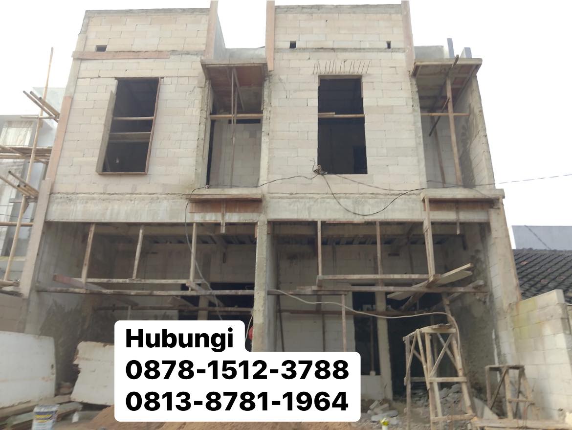 Rumah Gandeng Kembar 2 Lantai di Harapan Indah Bekasi Utara