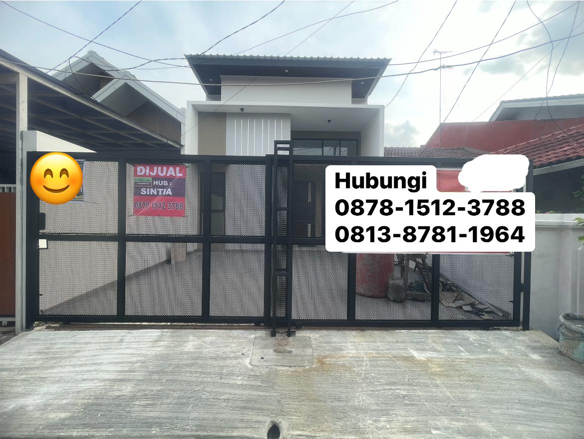 DIJUAL RUMAH BANGUNAN BARU DI TAMAN HARAPAN BARU