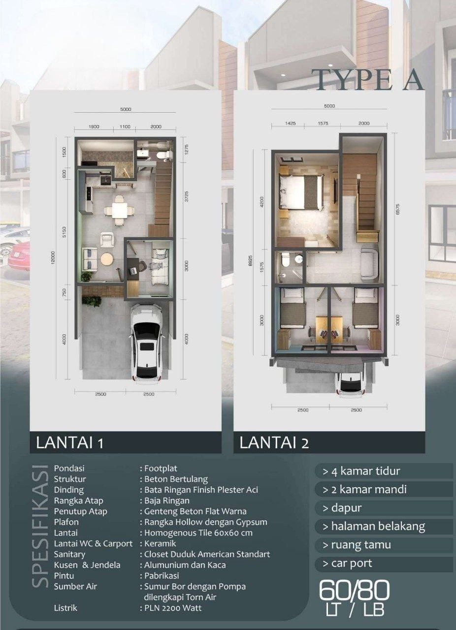 Hunian strategis Cluster Cibubur Ciracas Jakarta Timur