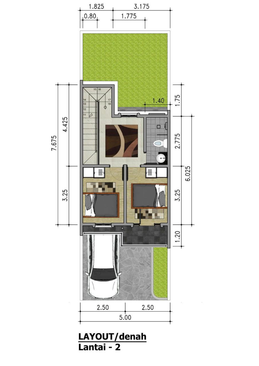 Rumah 2lantai Pondok Benda Pamulang Tangerang Selatan tahap 15