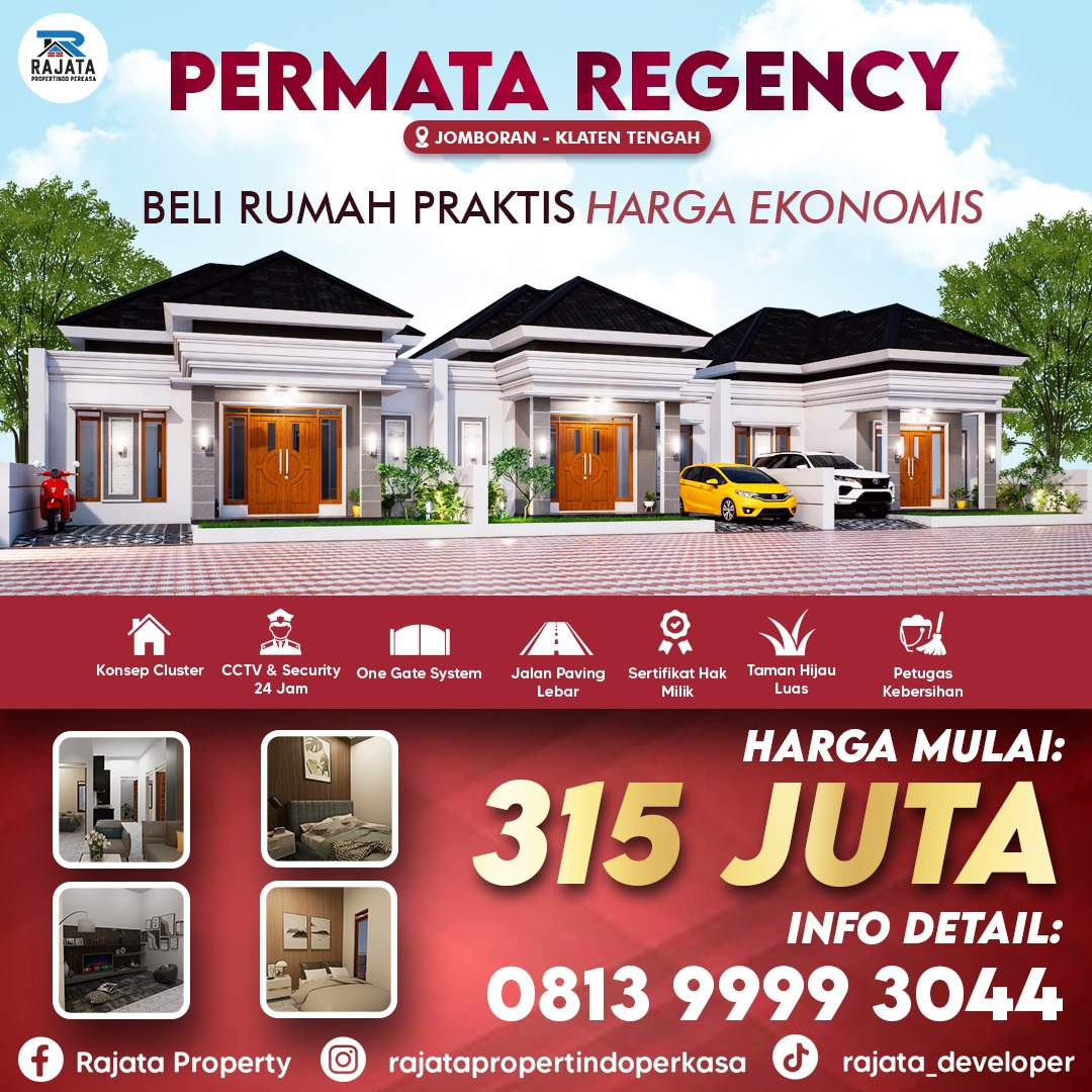 Permata Regency Jomboran - Murah bisa KPR