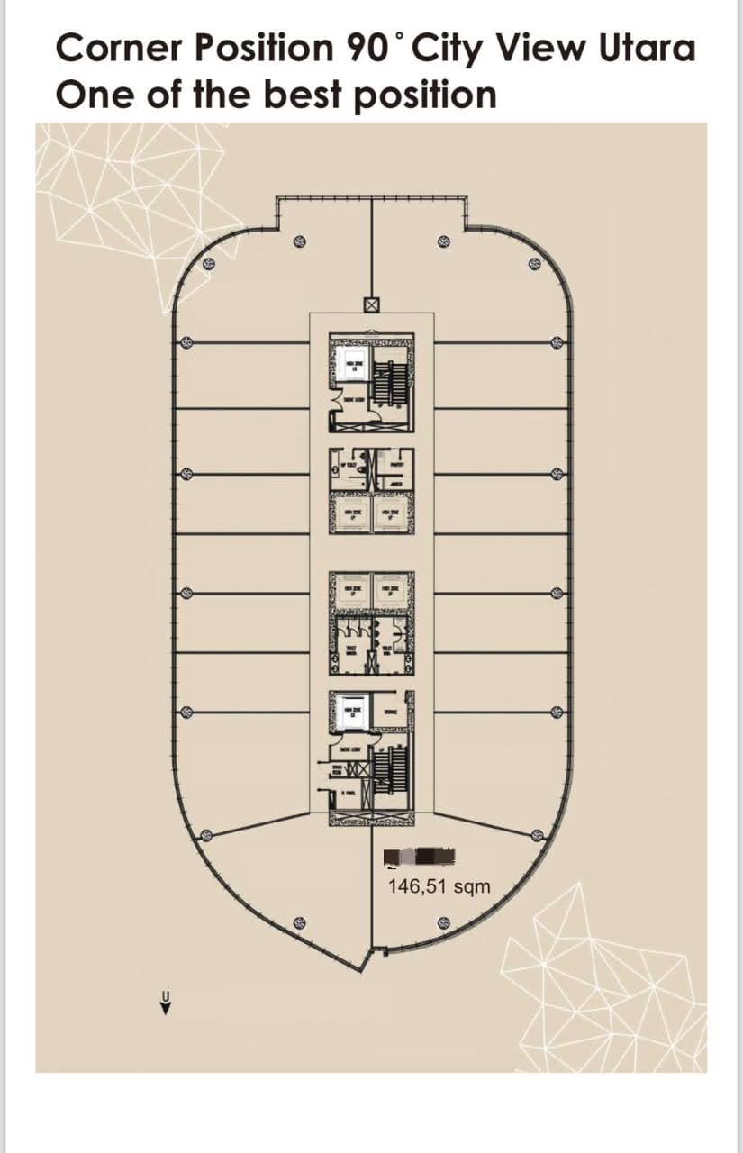 Di Jual Murah The OFFICE, Ciputra World Lantai 25 Surabaya