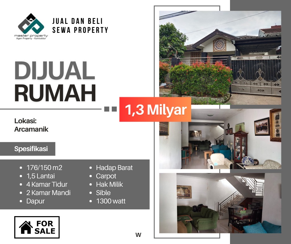 Rumah di Komplek Arcamanik Endah Kota Bandung super strategis