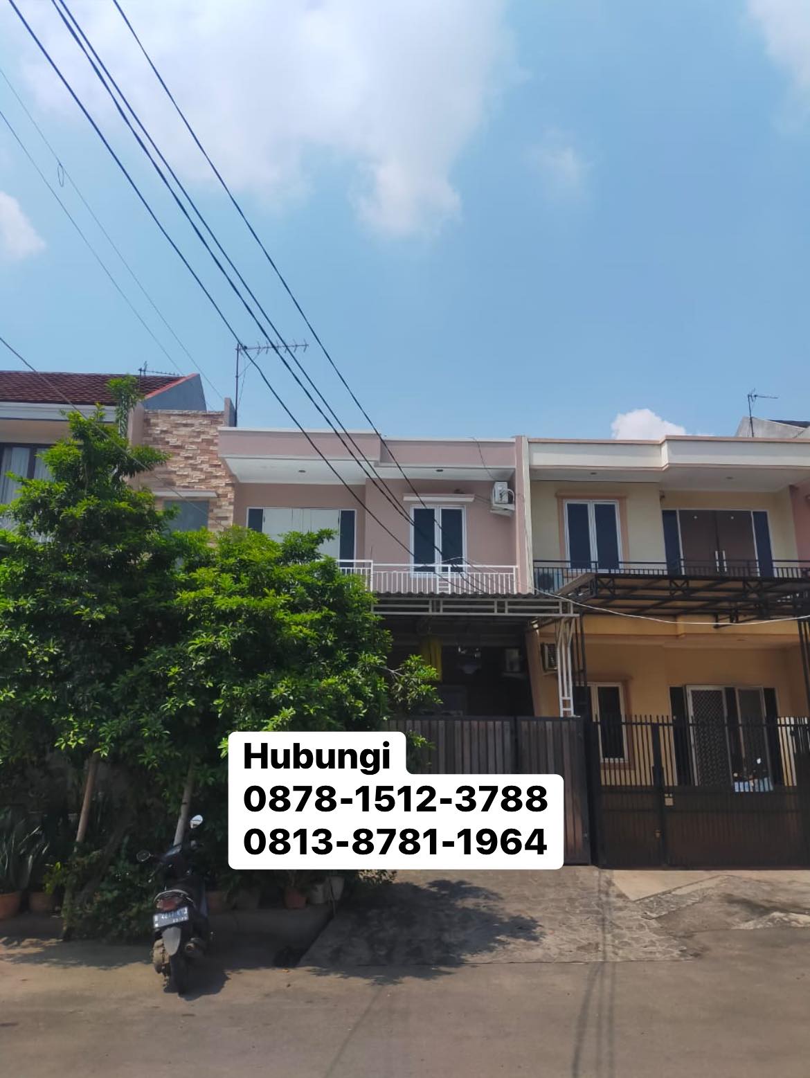 DIJUAL RUMAH 2 LANTAI LOKASI DI CLUSTER HARAPAN INDAH