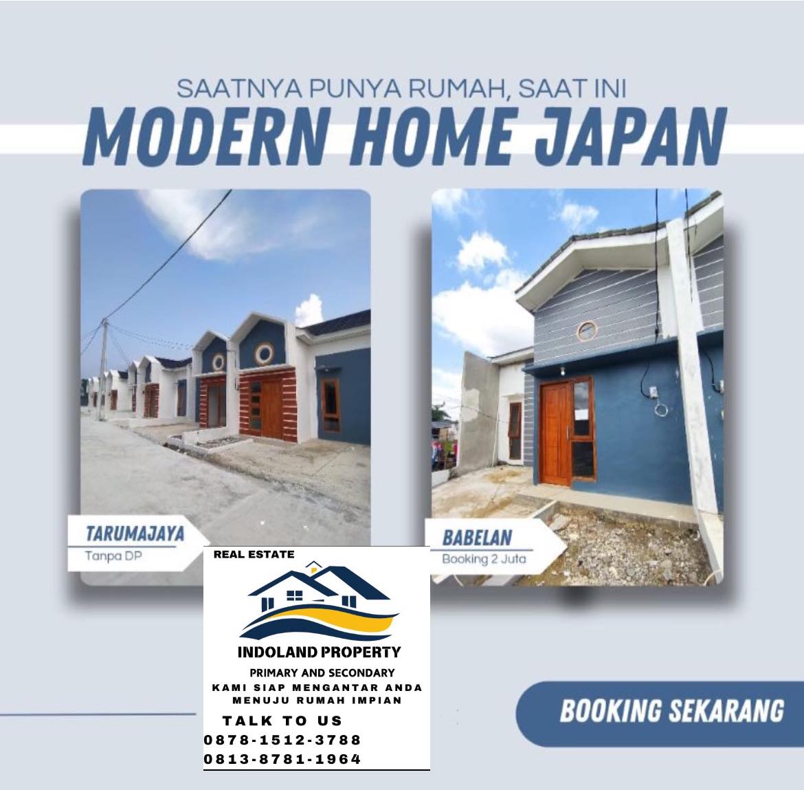 Modern Home Japan  Kavling Selaras Azusai  Cukup Booking 2 Juta