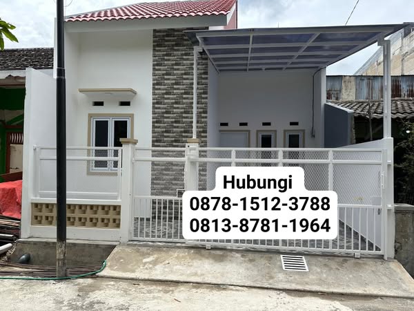 *DIJUAL Rumah 1 lantai (Konstruksi untuk 2lt) di Perumahan Vila