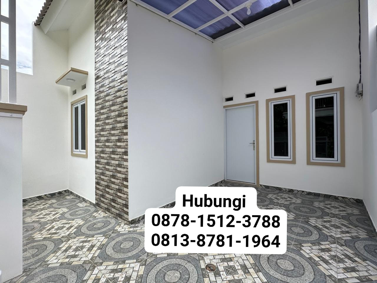 *DIJUAL Rumah 1 lantai (Konstruksi untuk 2lt) di Perumahan Vila