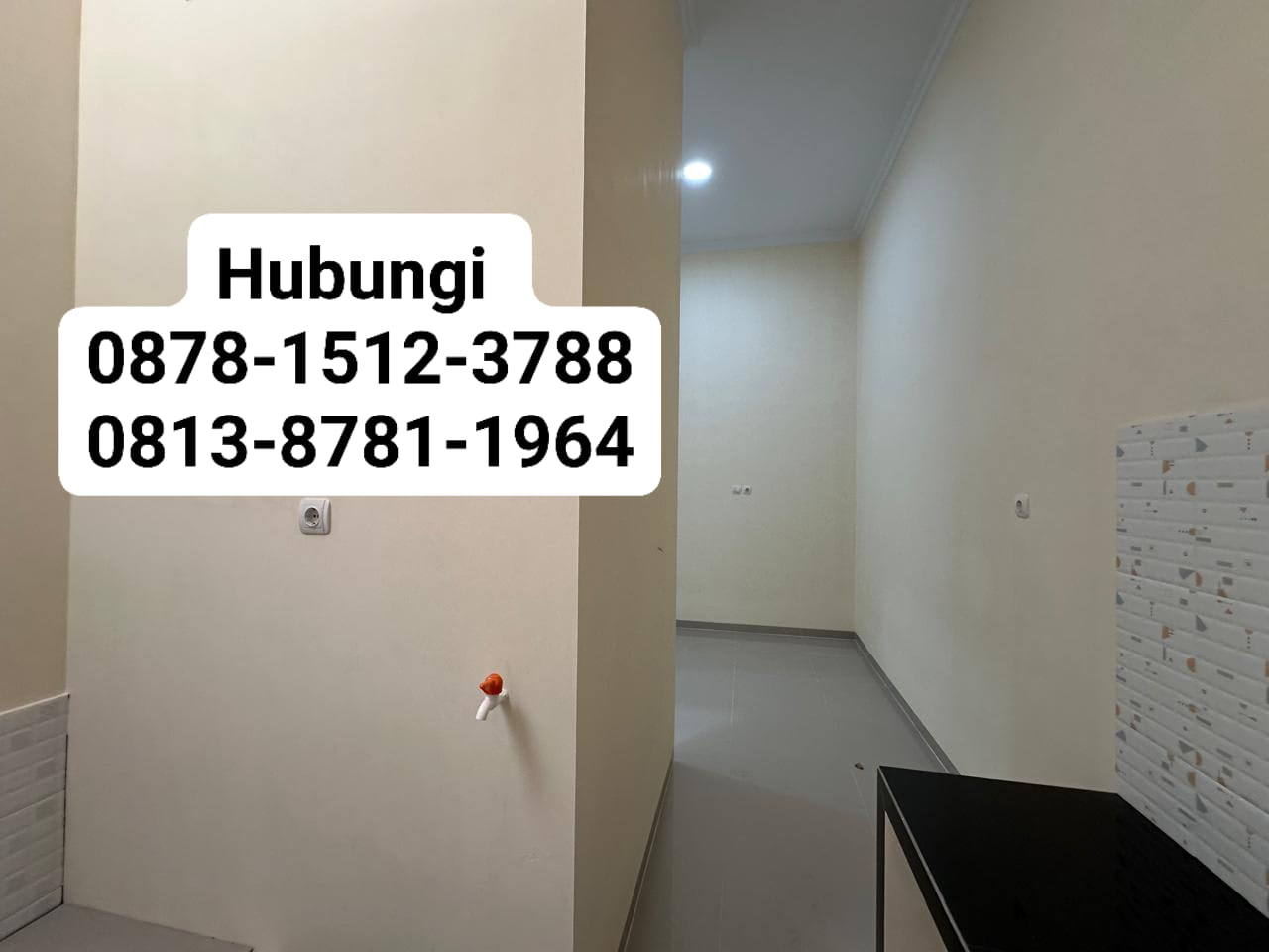 *DIJUAL Rumah 1 lantai (Konstruksi untuk 2lt) di Perumahan Vila