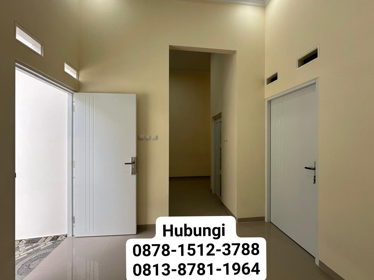 *DIJUAL Rumah 1 lantai (Konstruksi untuk 2lt) di Perumahan Vila