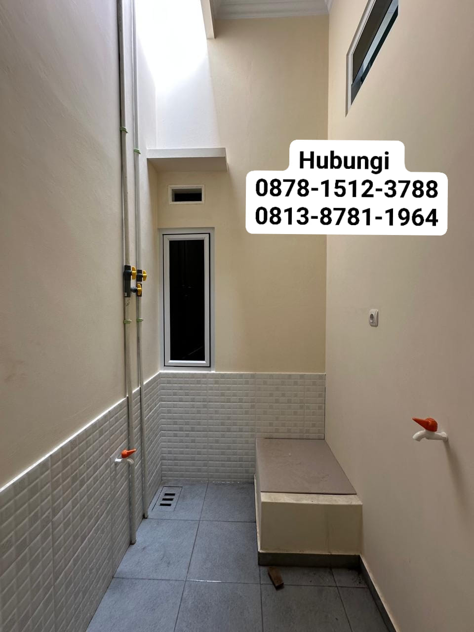 *DIJUAL Rumah 1 lantai (Konstruksi untuk 2lt) di Perumahan Vila