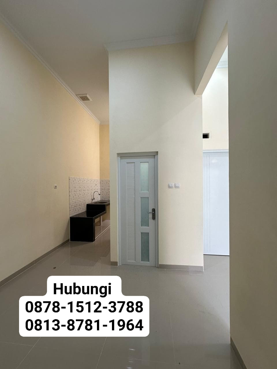 *DIJUAL Rumah 1 lantai (Konstruksi untuk 2lt) di Perumahan Vila