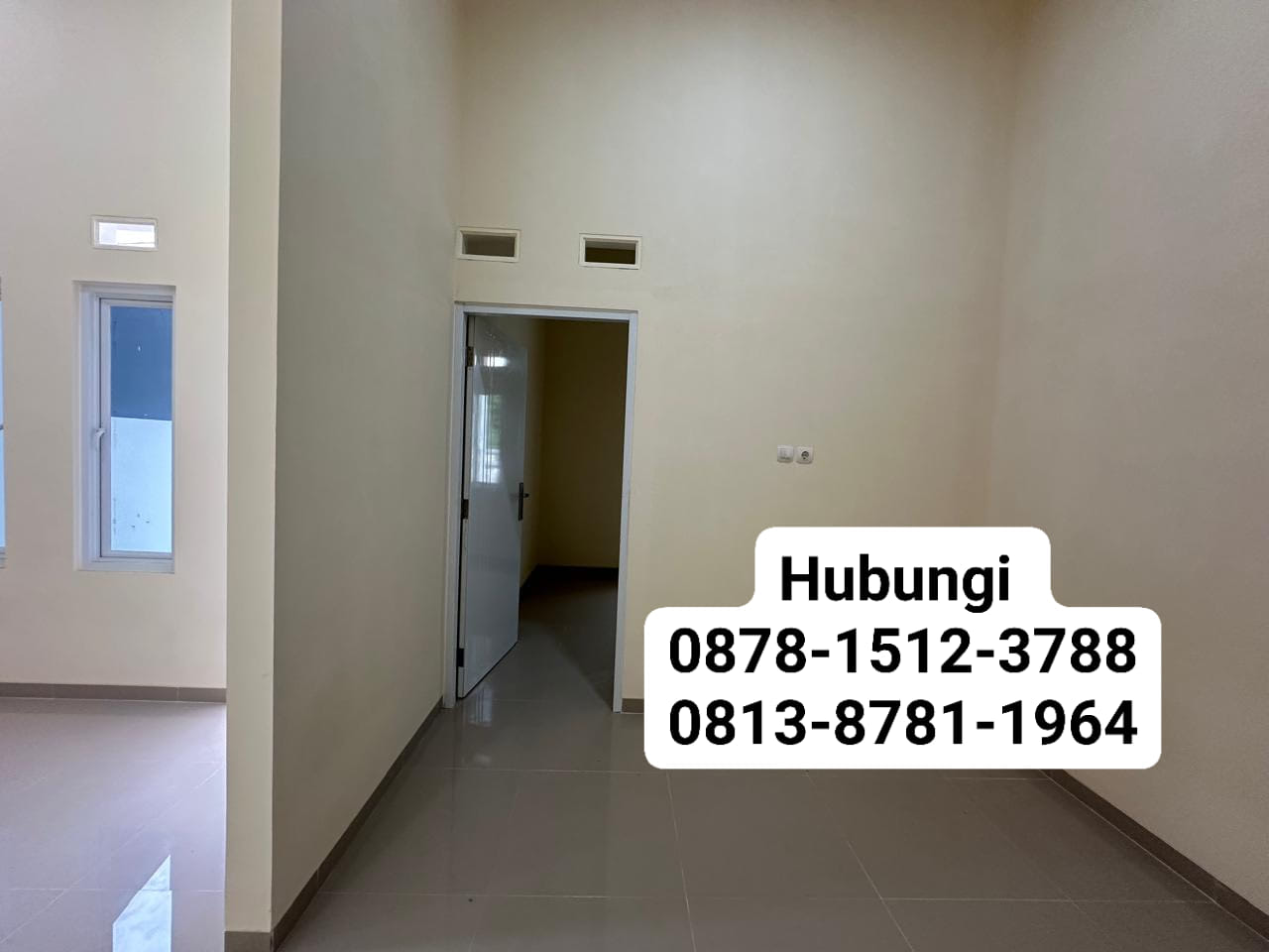 *DIJUAL Rumah 1 lantai (Konstruksi untuk 2lt) di Perumahan Vila