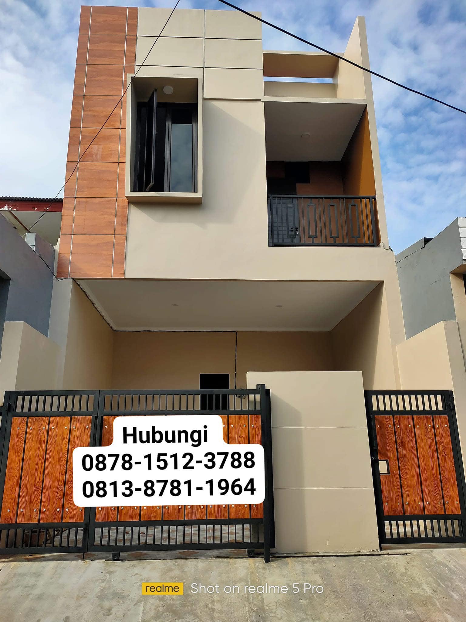 Rumah Modern 2 Lantai di Pondok Ungu Permai Sektor V Bekasi