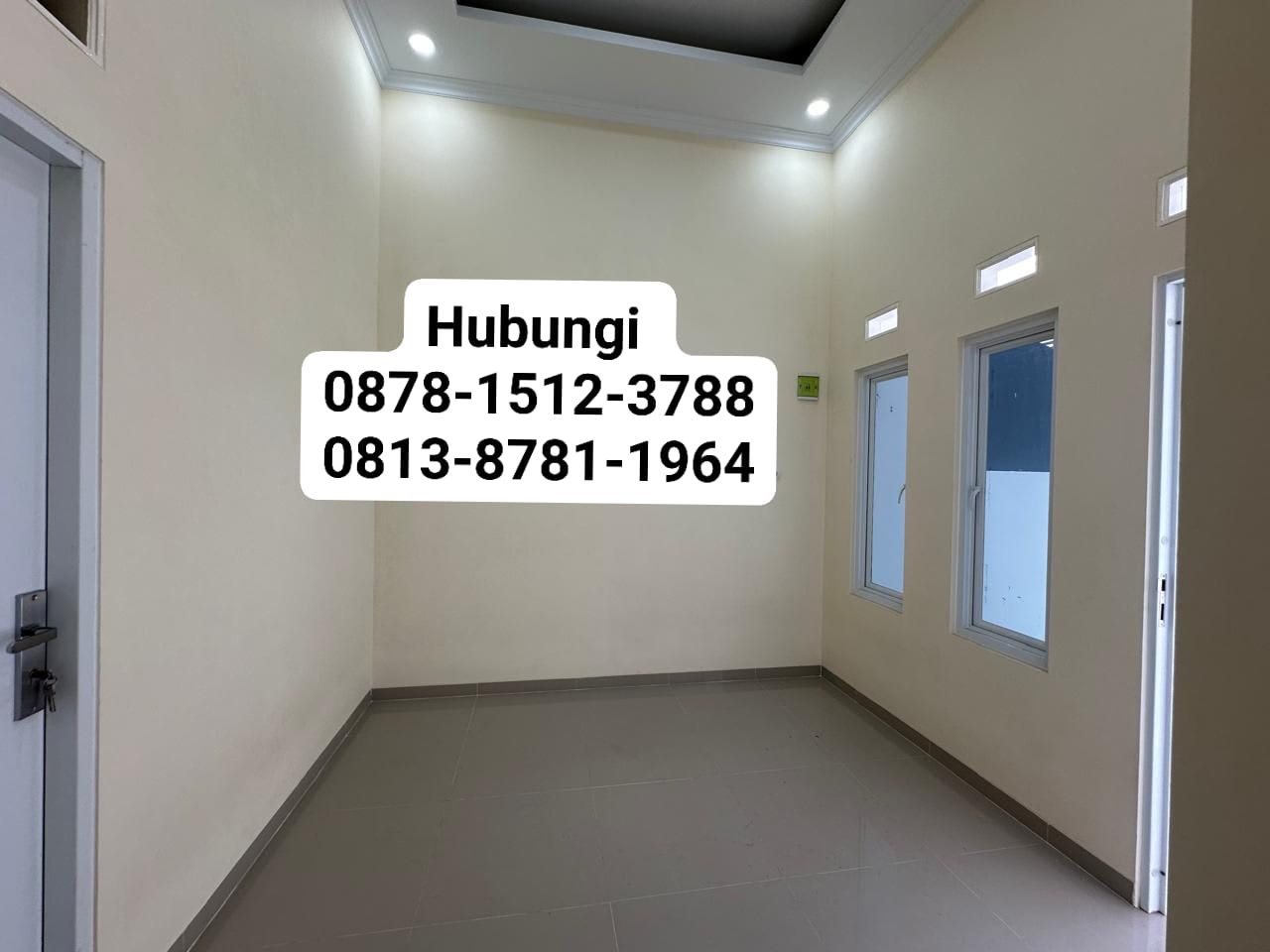 *DIJUAL Rumah 1 lantai (Konstruksi untuk 2lt) di Perumahan Vila