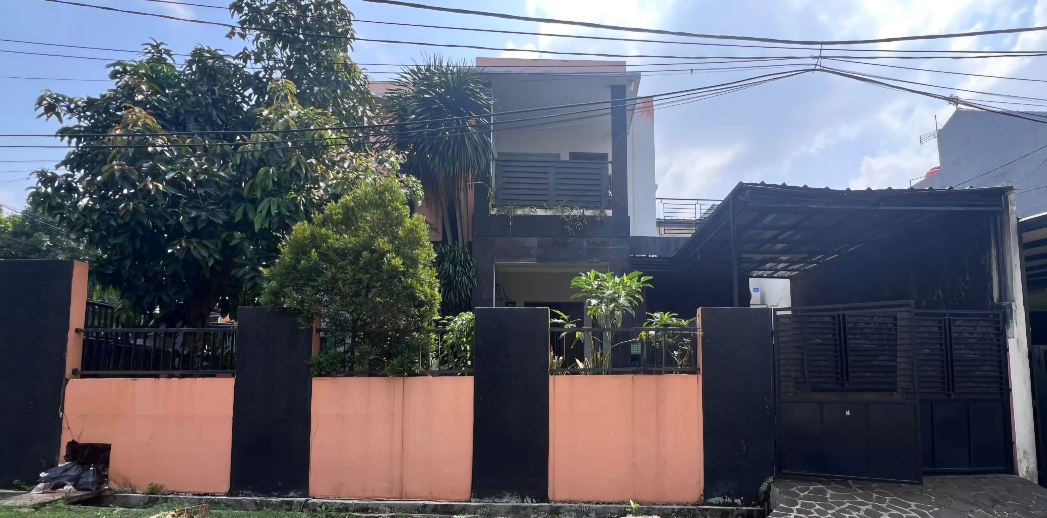 Dijual rumah cluster Vila Dago Pamulang, benda Baru, Tangsel