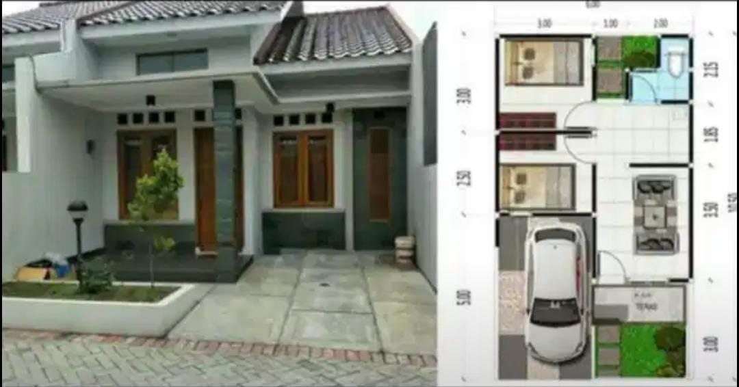 Rumah Second Siap Huni, 5 Menit ke Pintu Tol Depok