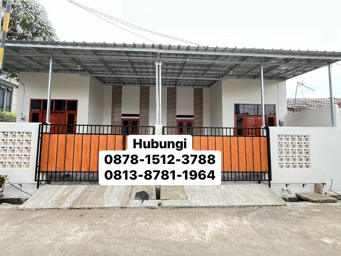 Rumah Gandeng (Badan) Minimalis Modern Di Pondok Ungu Permai