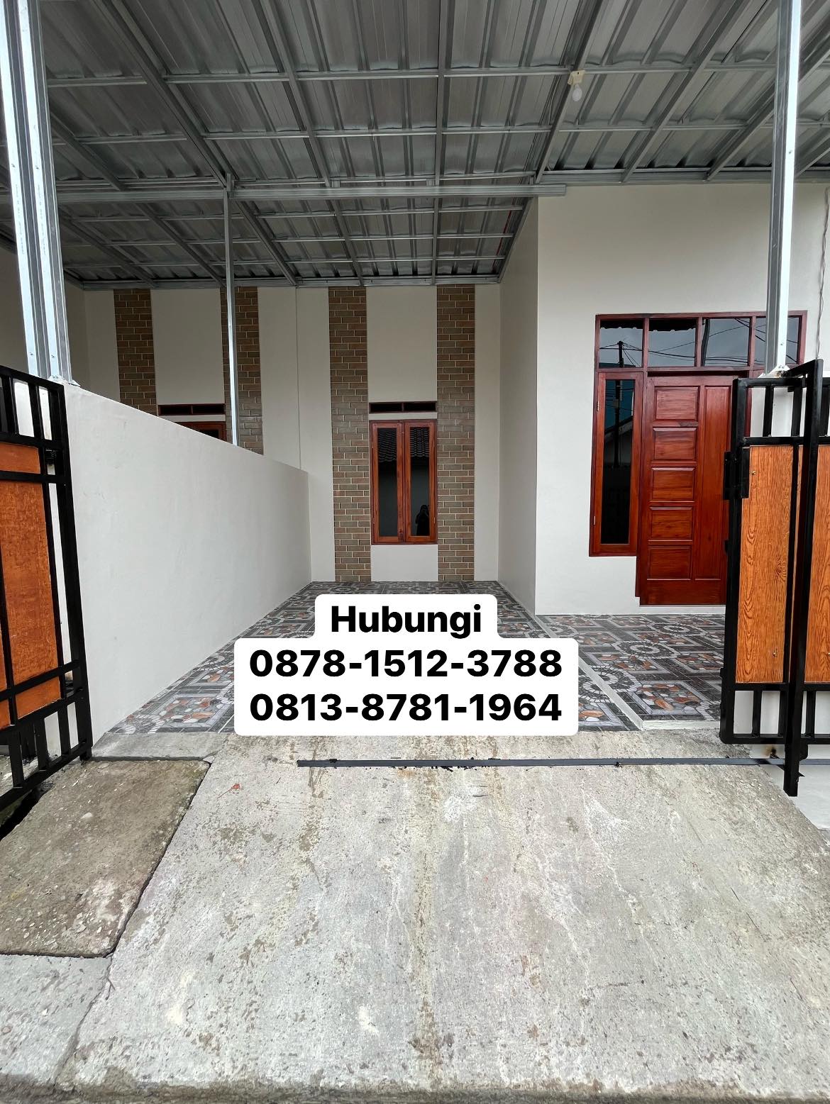 Rumah Gandeng (Badan) Minimalis Modern Di Pondok Ungu Permai