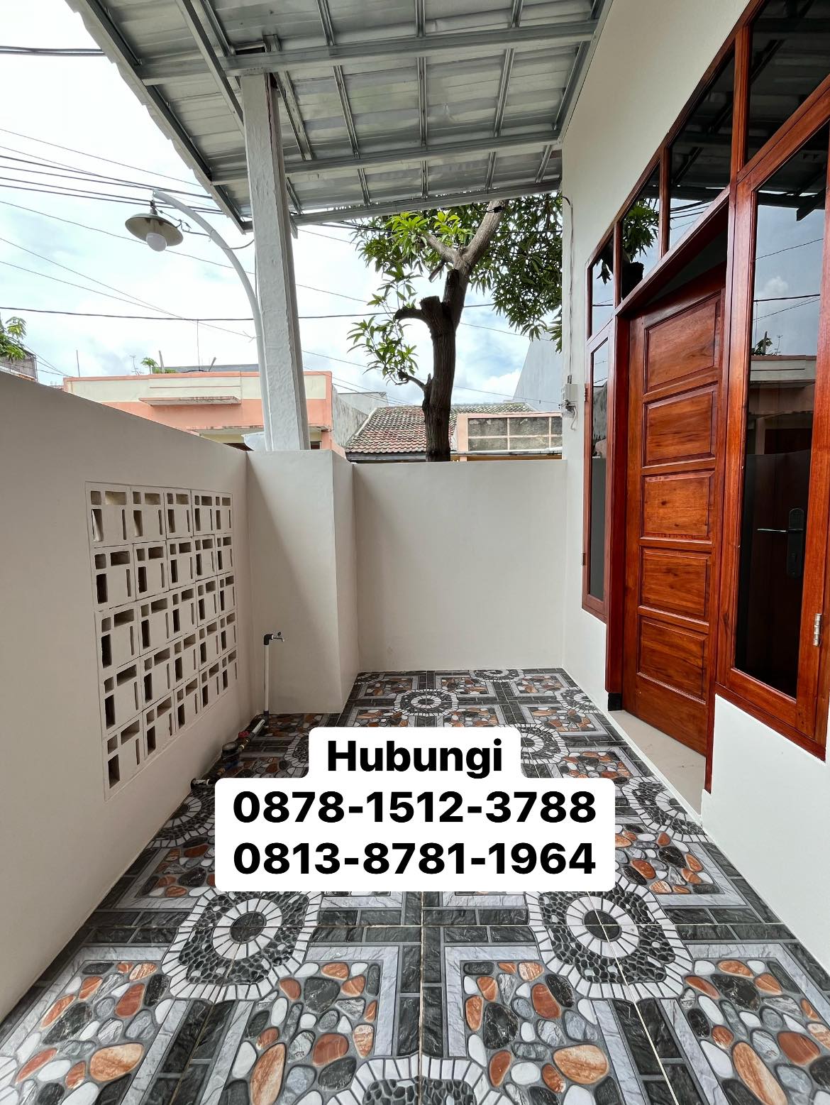 Rumah Gandeng (Hook) Minimalis Modern Di Pondok Ungu Permai