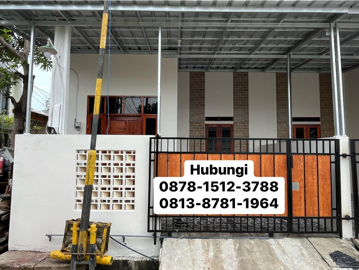 Rumah Gandeng (Hook) Minimalis Modern Di Pondok Ungu Permai