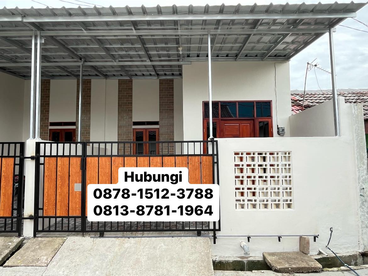 Rumah Gandeng (Badan) Minimalis Modern Di Pondok Ungu Permai