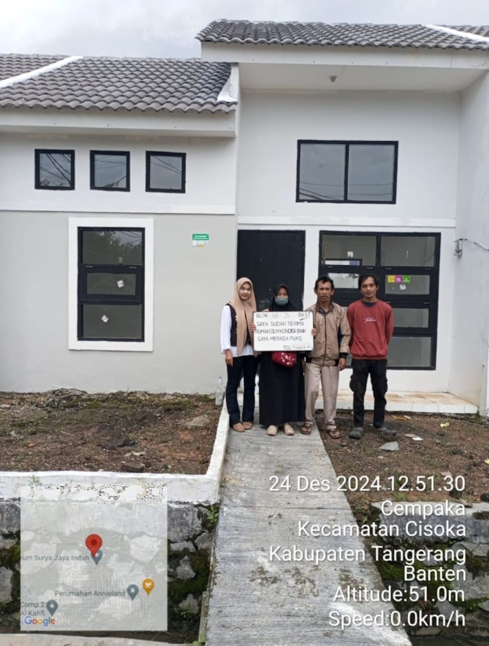 PERUMAHAN KPR BERSUBSIDI DEKAT JAKARTA FLAT 1.2 JT