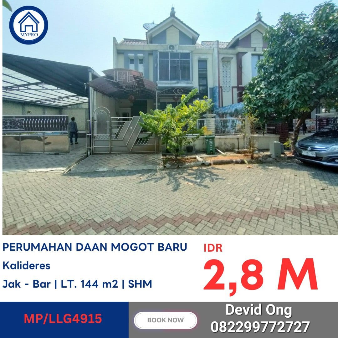 Dijual Rumah MURAH di Daan Mogot  Cluster Ubud , Jakarta Barat