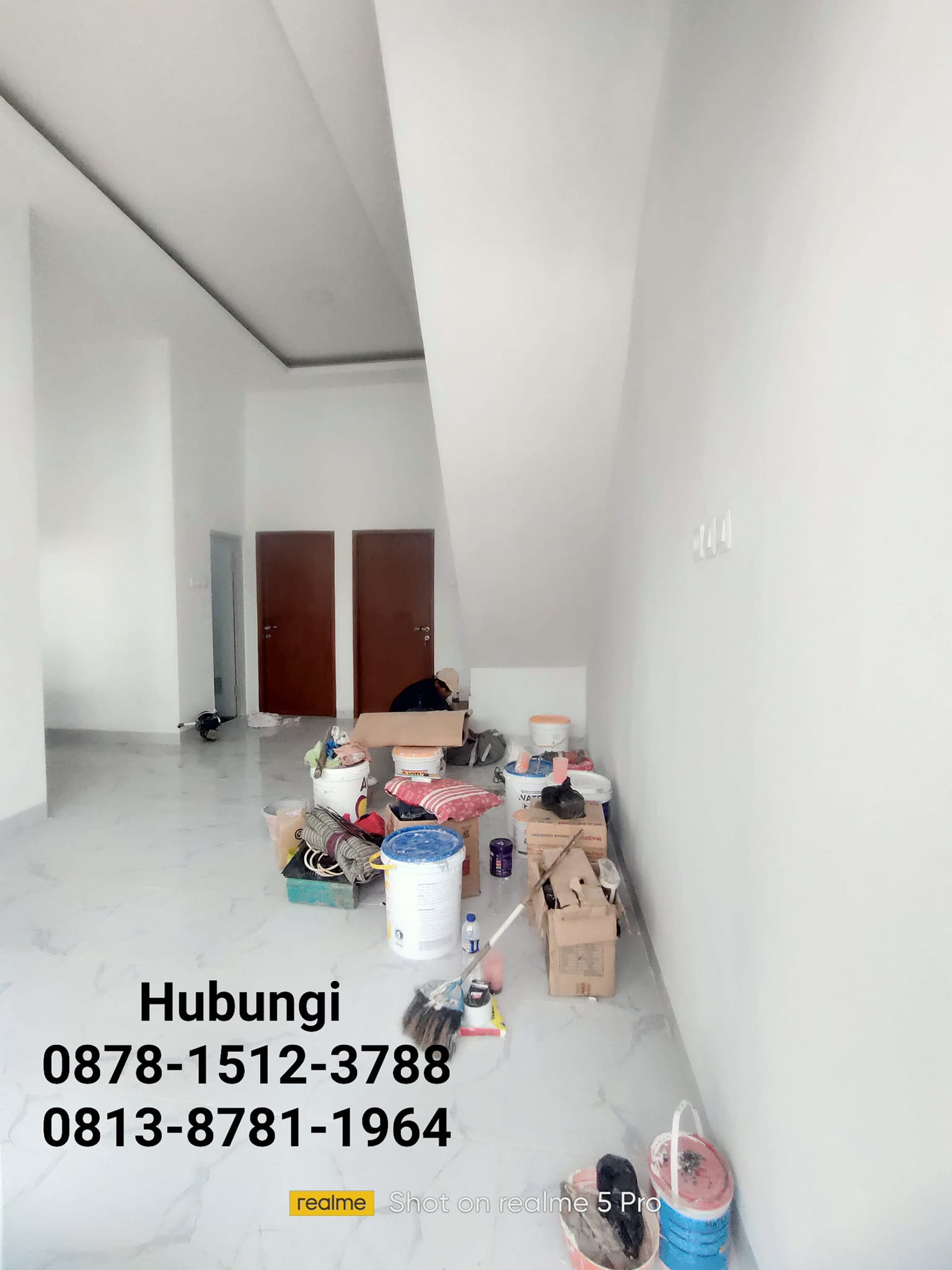 Rumah Tahap Finishing Di Pondok Ungu Permai Lokasi Depan