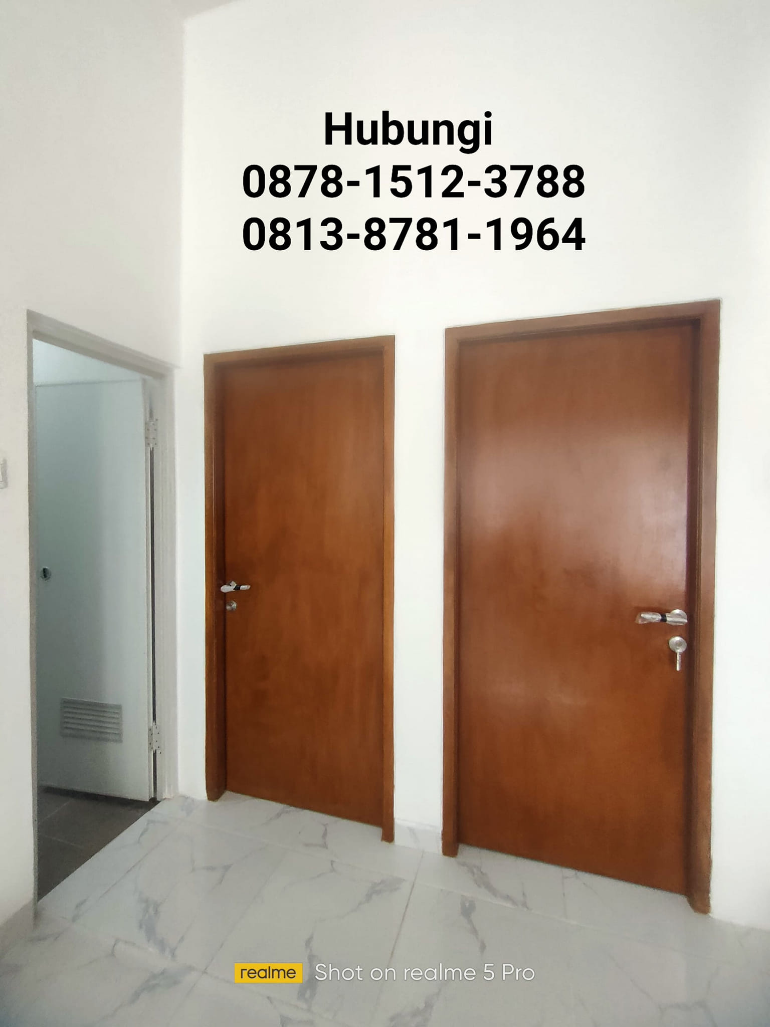 Rumah Tahap Finishing Di Pondok Ungu Permai Lokasi Depan