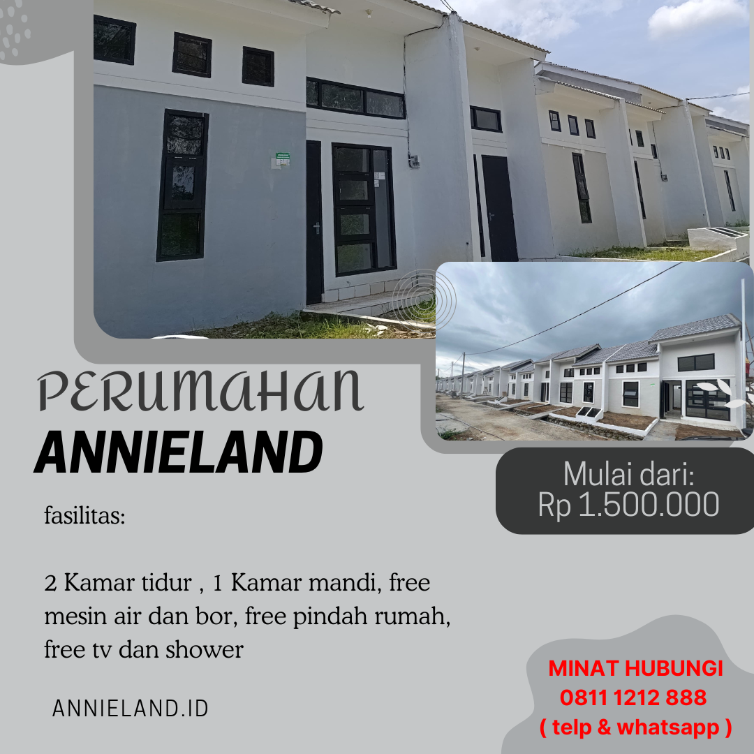 PERUMAHAN SUBSIDI KPR MEWAH FLAT 1.2 JT